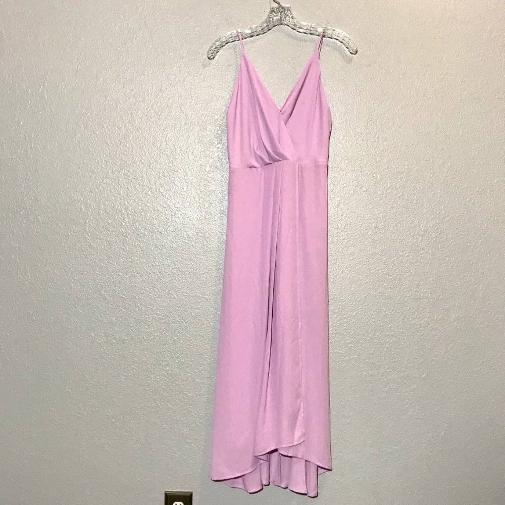 All in Favor Long V Neck Dress
